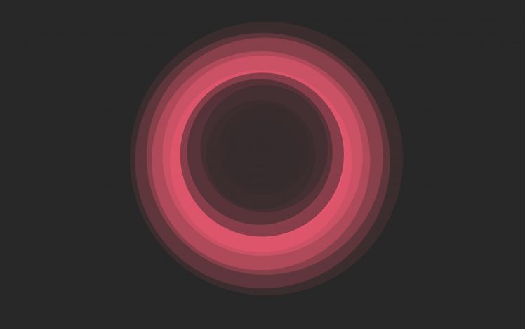 minimalism, Minotaur, Circle, Red HD Wallpaper Desktop Background