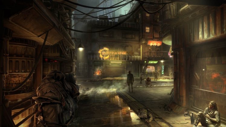 science fiction HD Wallpaper Desktop Background