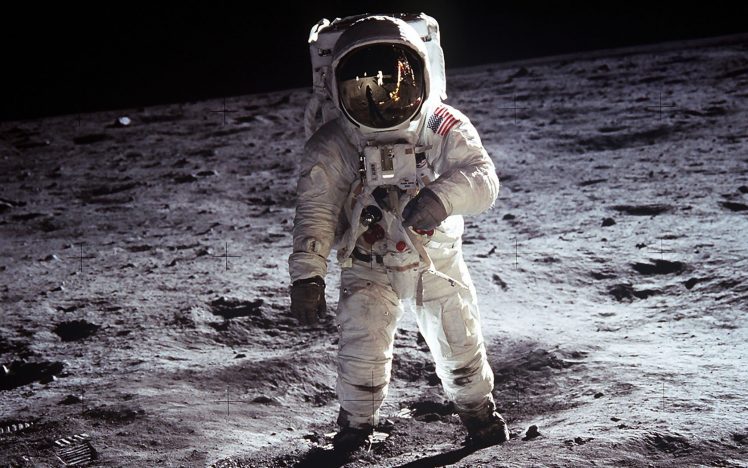 moon, Astronaut, NASA HD Wallpaper Desktop Background