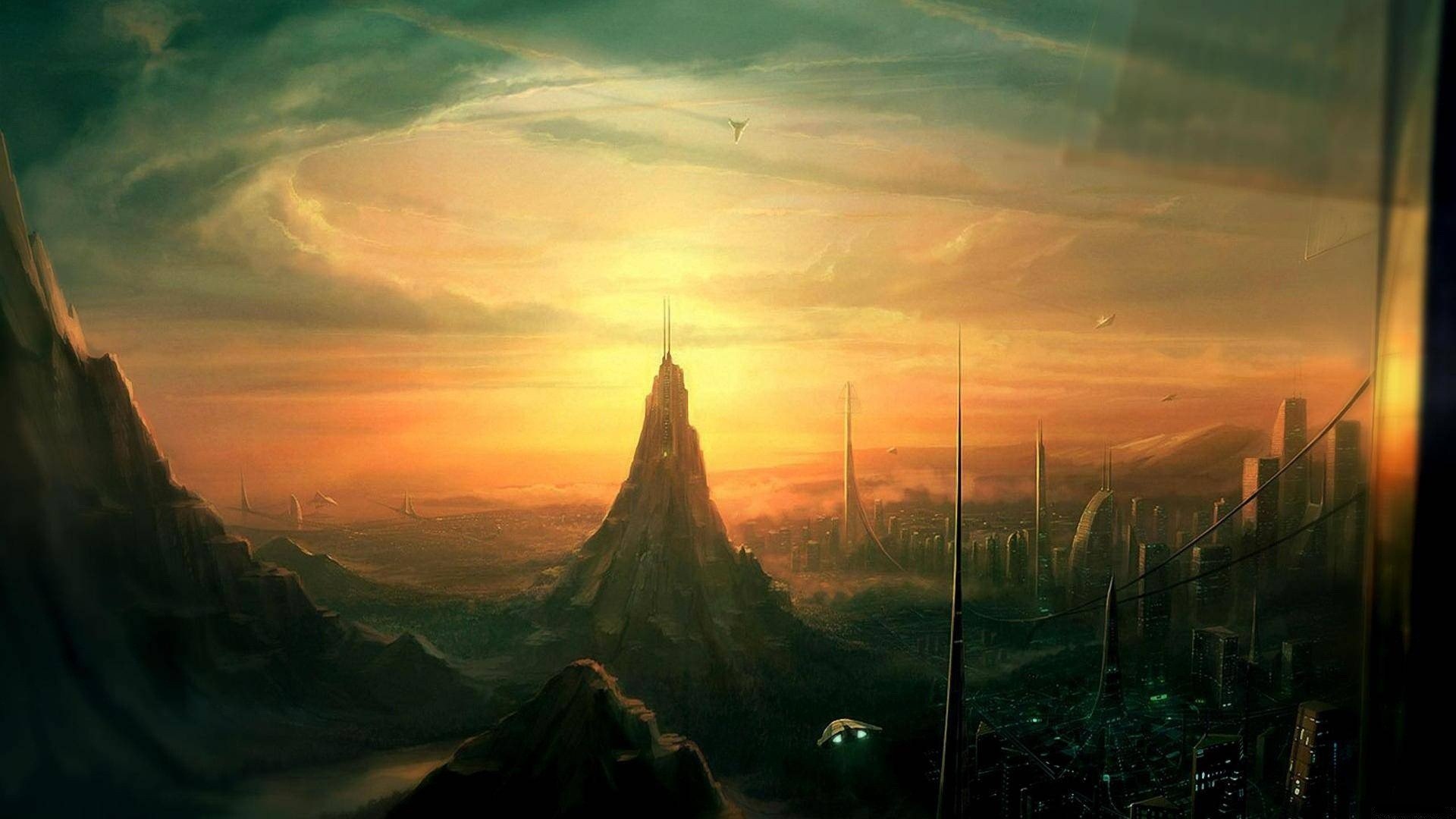 futuristic, Science fiction Wallpaper