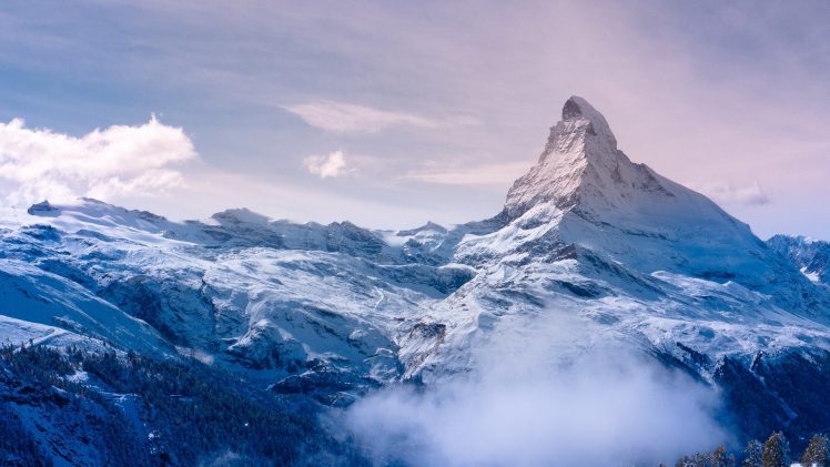 mountain, Matterhorn HD Wallpaper Desktop Background