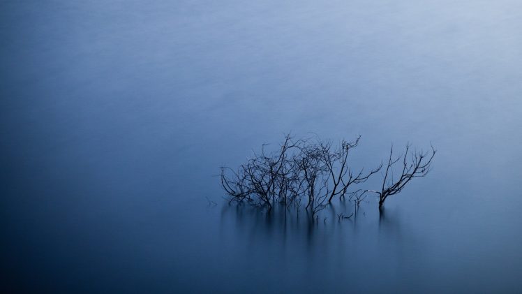 minimalism, Blue, Simple, Black HD Wallpaper Desktop Background