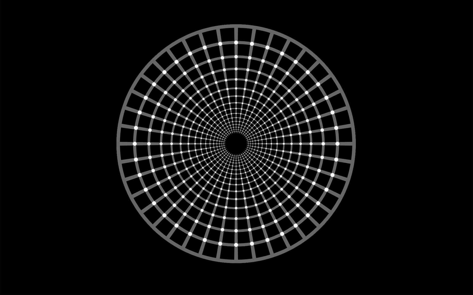 vortex, Optical illusion, Simple background Wallpaper