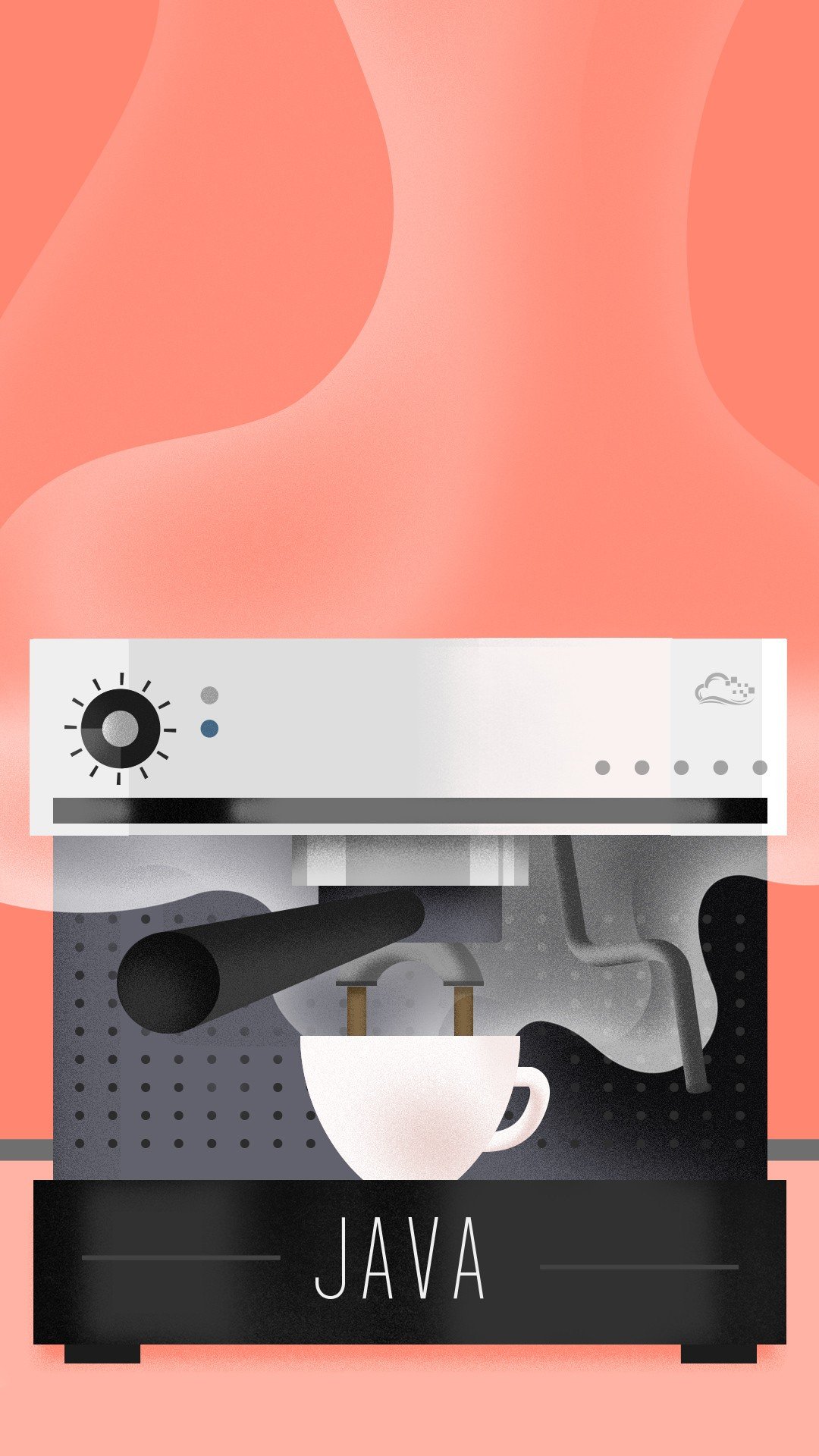 digitalocean, Java, Coffee, Portrait display Wallpapers HD / Desktop ...