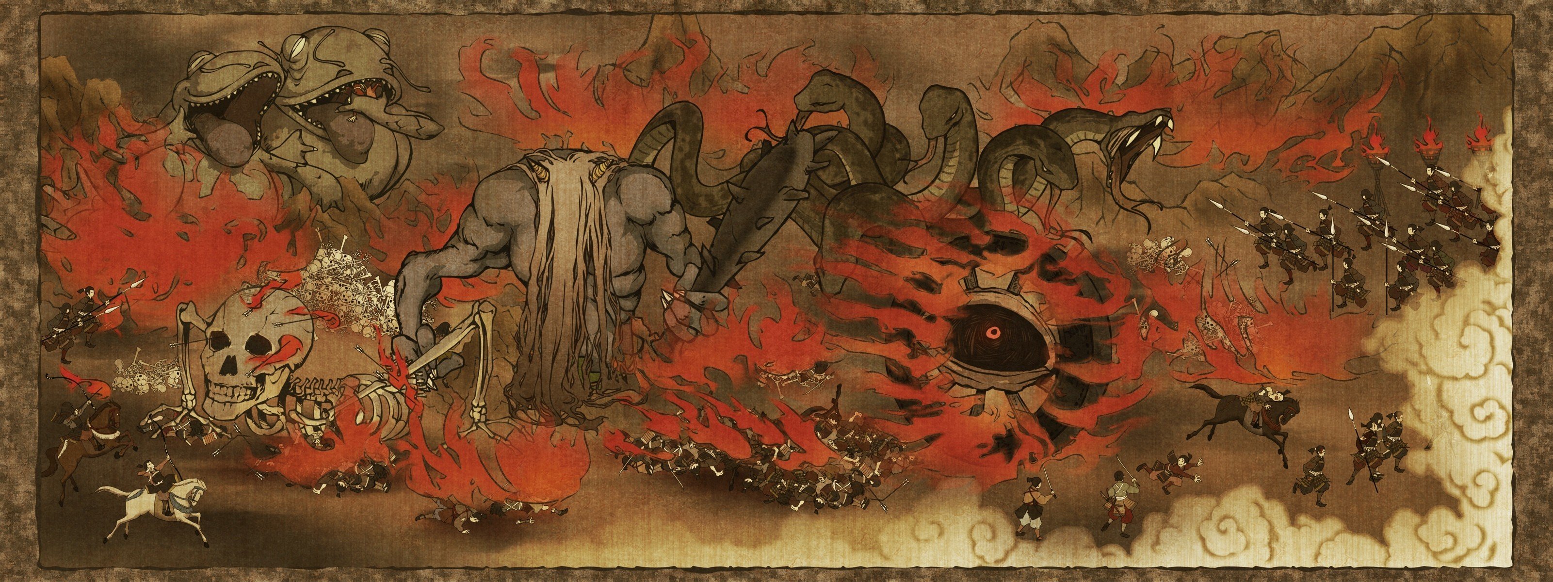 Mitology, Japanese, Mythology Wallpaper