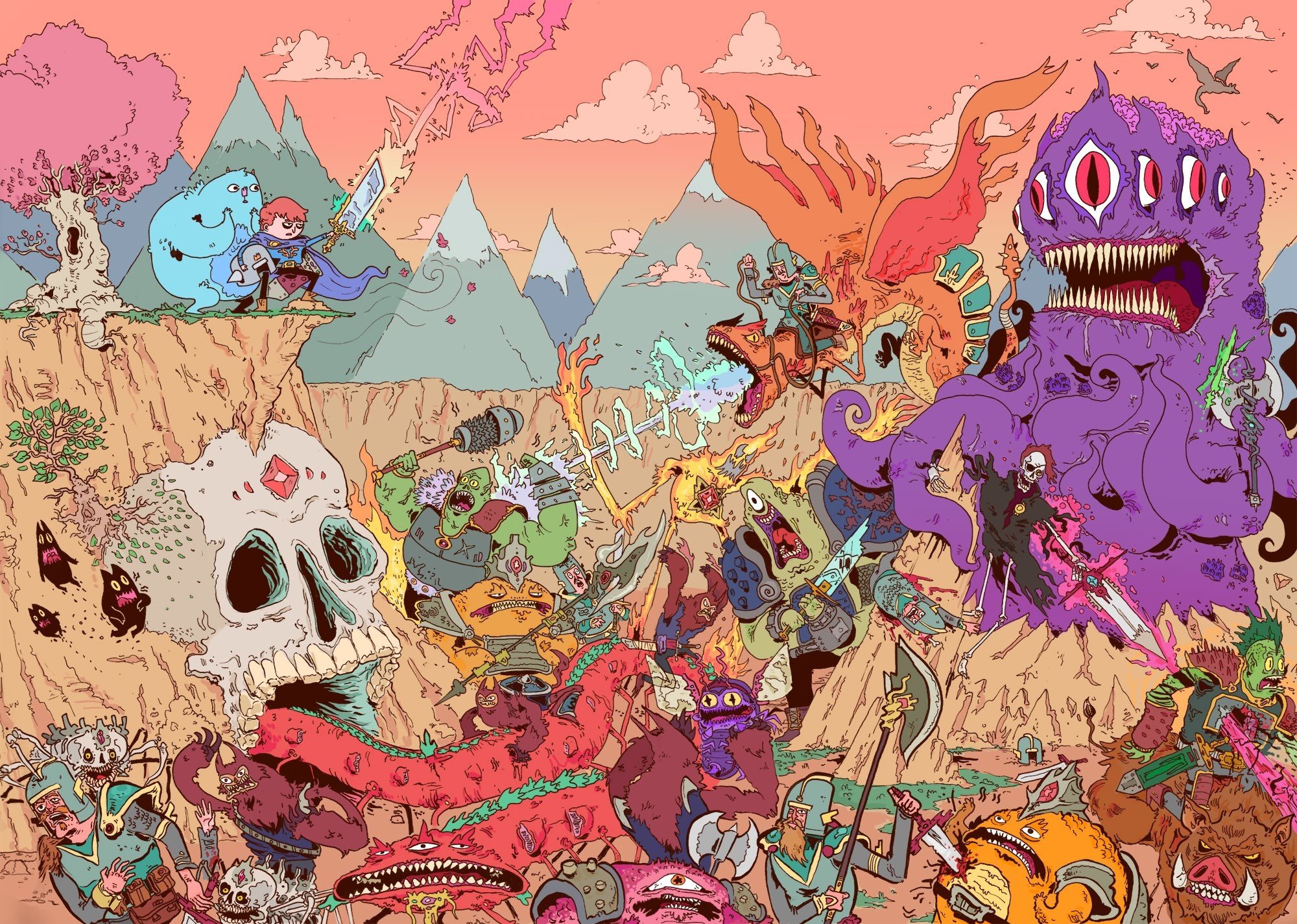 LSD, Shrooms Wallpaper