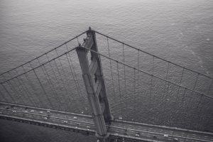 bridge, Monochrome, Golden Gate Bridge