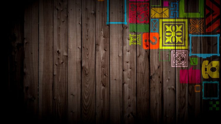 walls, Wood, Colorful HD Wallpaper Desktop Background