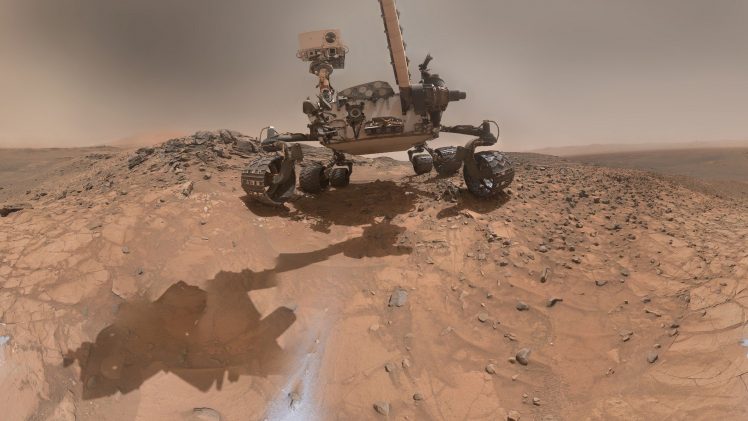 Curiosity, Mars, Rover, Self portraits, Selfies HD Wallpaper Desktop Background