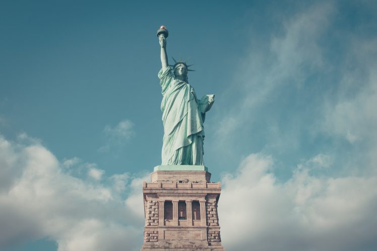 statue, Statue of Liberty, New York City, USA HD Wallpaper Desktop Background