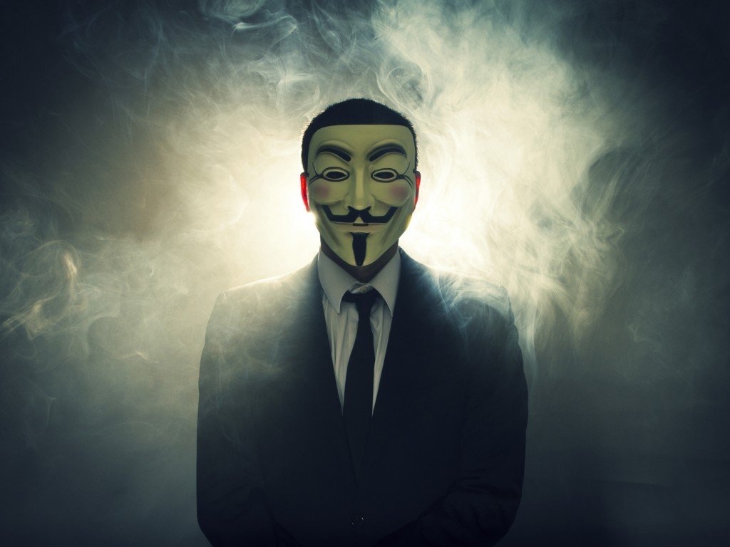 Guy Fawkes mask Wallpaper