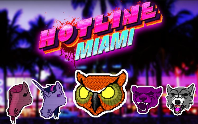 Hotline Miami HD Wallpaper Desktop Background