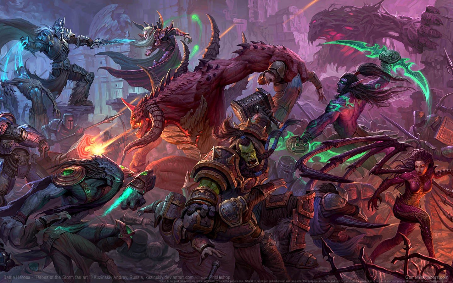 heroes of the storm Wallpaper