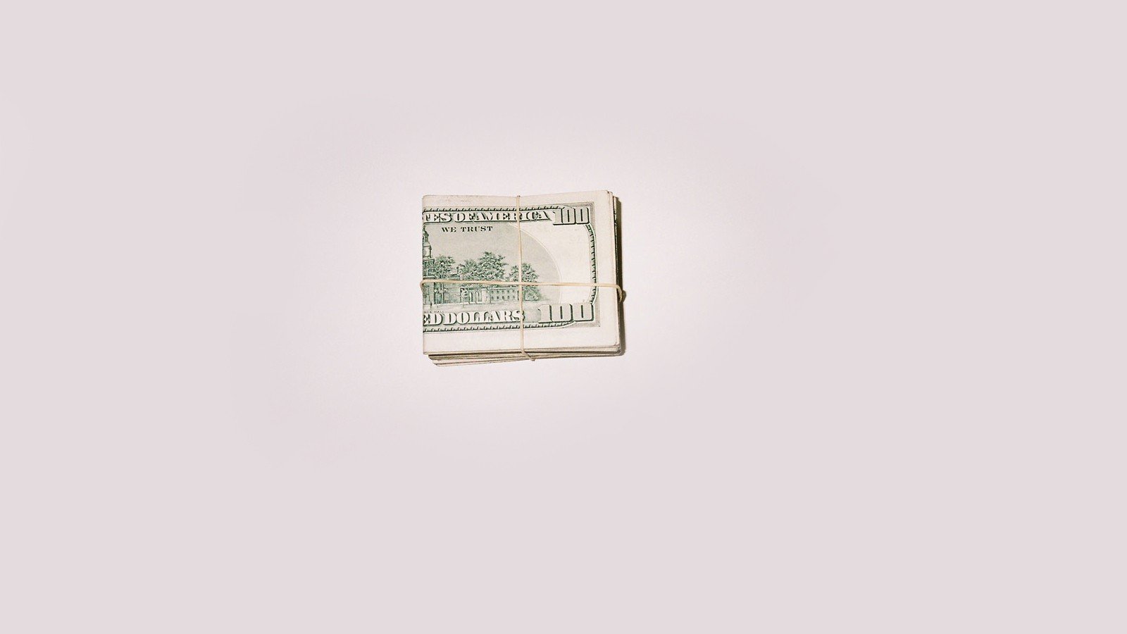 money, Simple background, Dollars Wallpaper