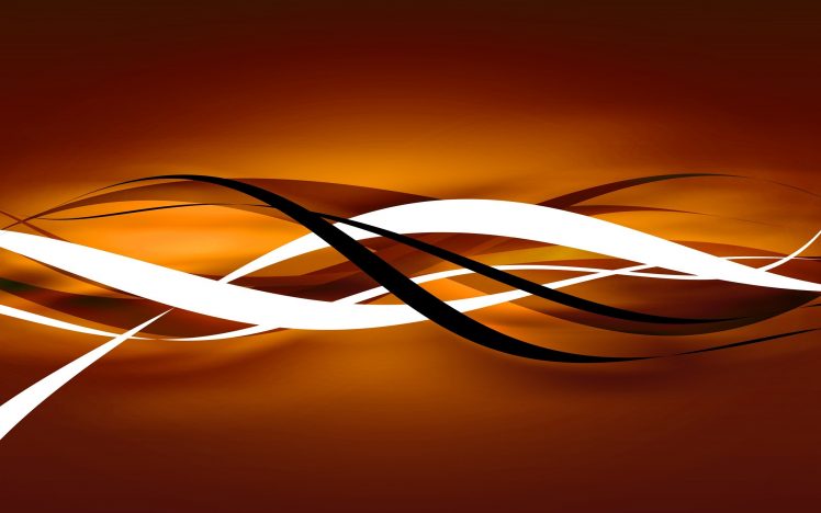 stripes, Orange, Vector art HD Wallpaper Desktop Background