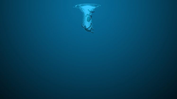 underwater, Drown HD Wallpaper Desktop Background