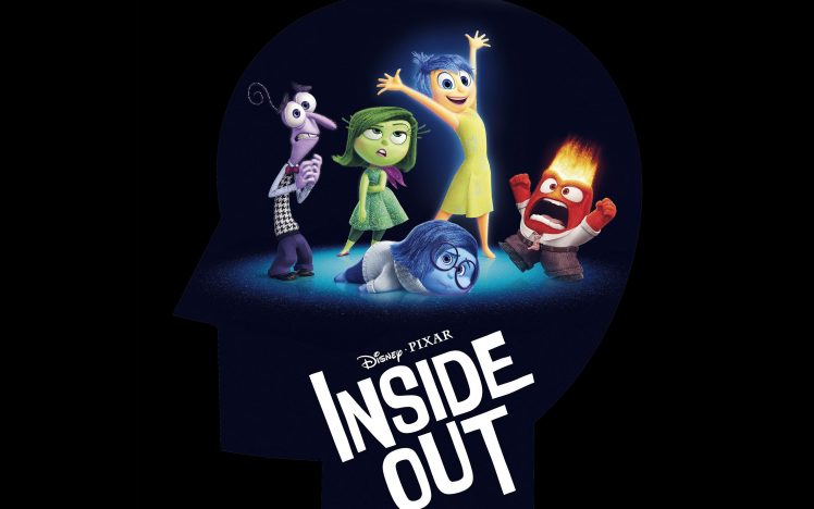 Disney, Pixar Animation Studios, Animation, Black, Green, Blue, Red, Yellow, Purple, Inside Out HD Wallpaper Desktop Background