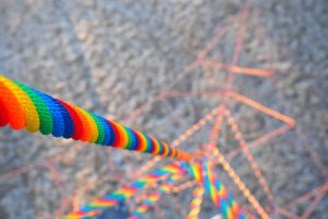 colorful, Rainbows, Thread