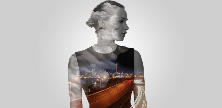 Double Exposure, Model, Jennifer Lawrence HD Wallpaper Desktop Background