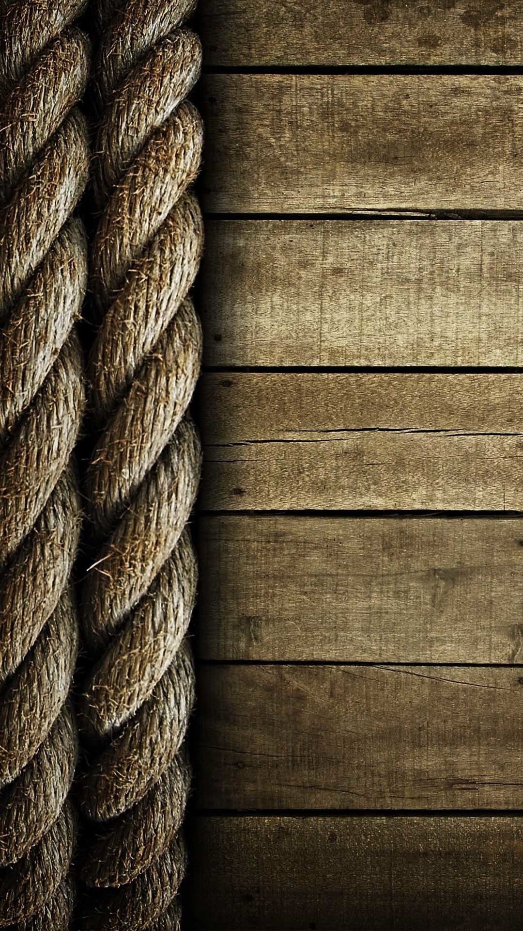 portrait display, Minimalism, Ropes, Wood, Wooden surface, Planks Wallpaper
