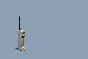 Motorola DynaTAC, Cellphone, Technology, Simple background