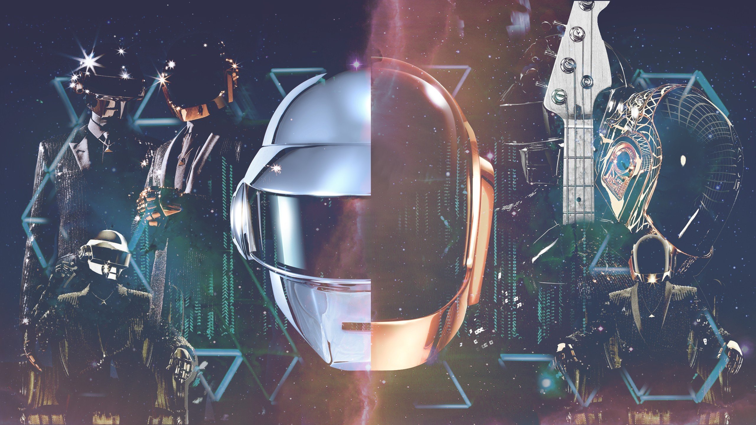 Daft Punk, Music, Cyborg Wallpaper