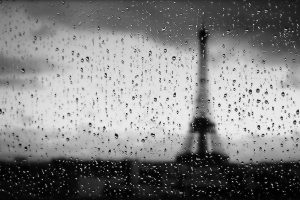 rain, Water on glass, Eiffel Tower, Paris