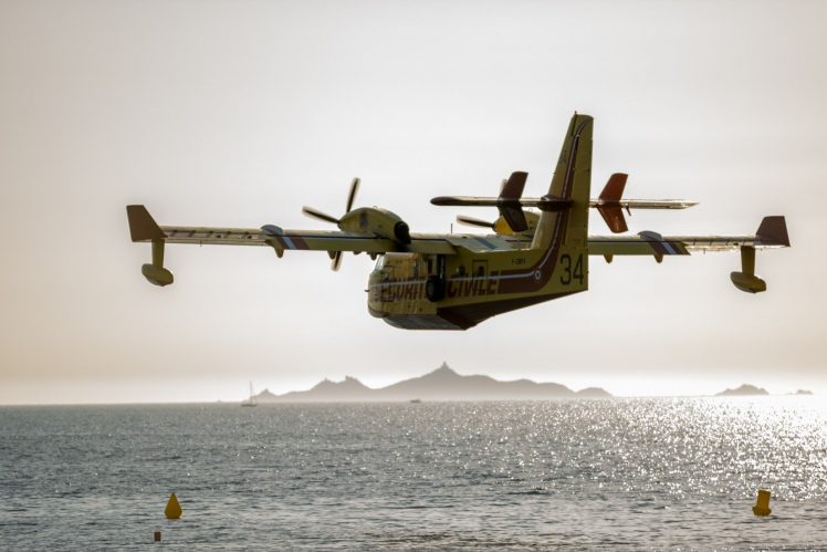 airplane, Canadair HD Wallpaper Desktop Background