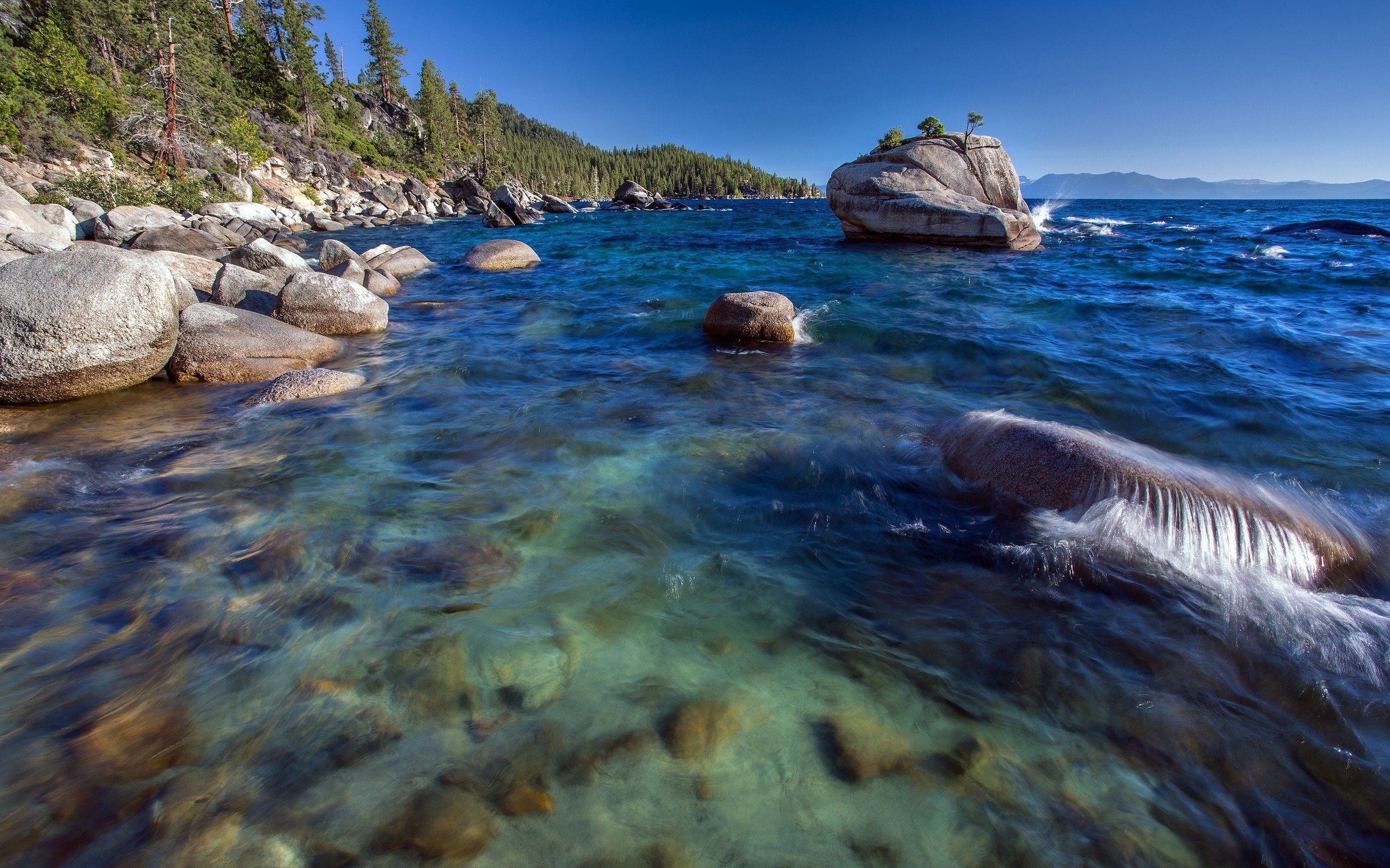 water, Rock Wallpaper