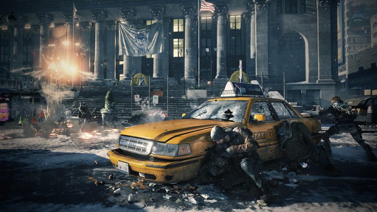 Tom Clancys The Division, Xbox, Machine gun HD Wallpaper Desktop Background
