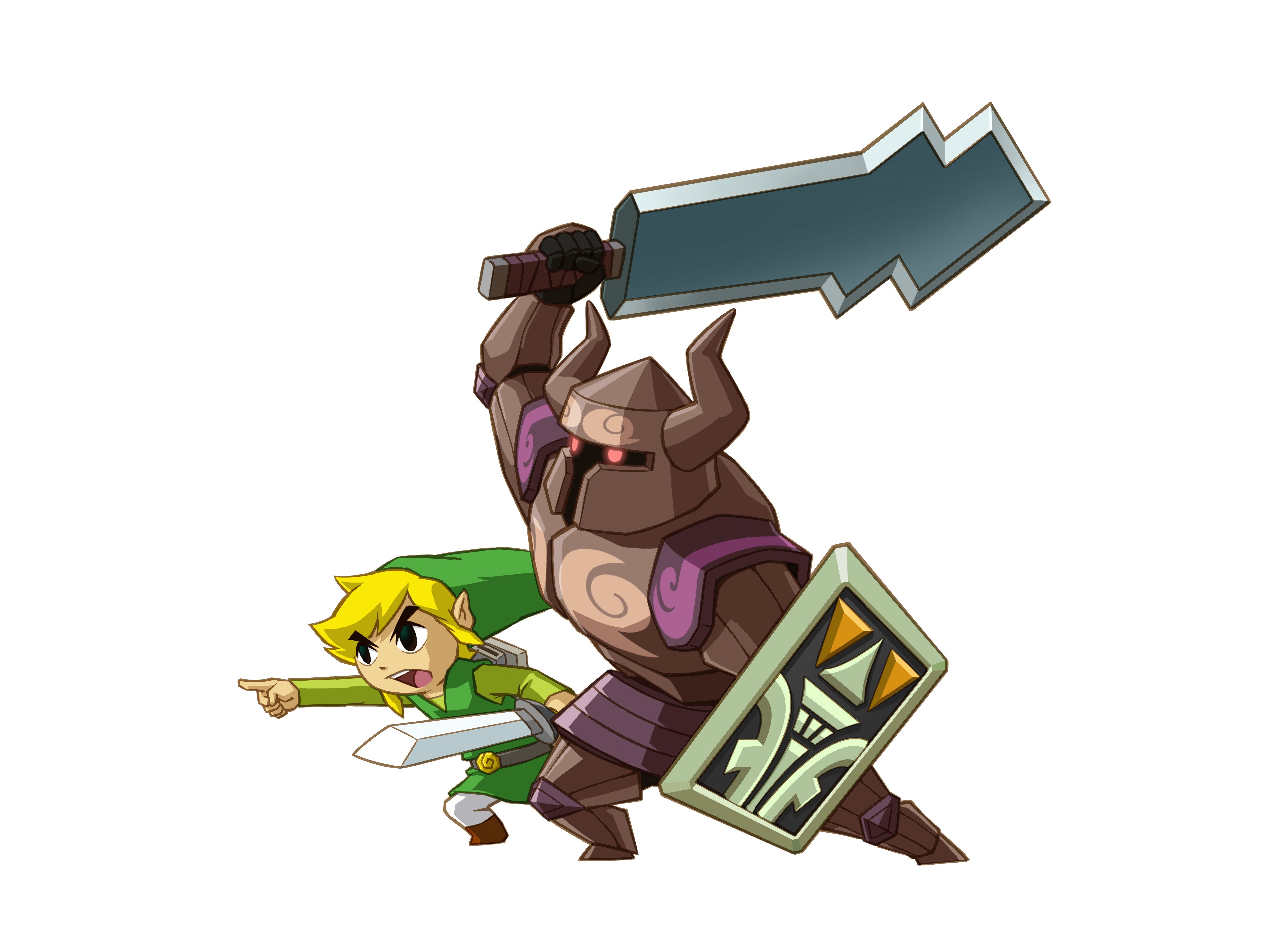The Legend of Zelda: Spirit Tracks, Link Wallpaper