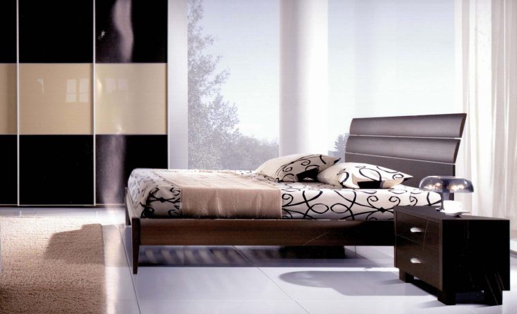 interiors, Bed HD Wallpaper Desktop Background