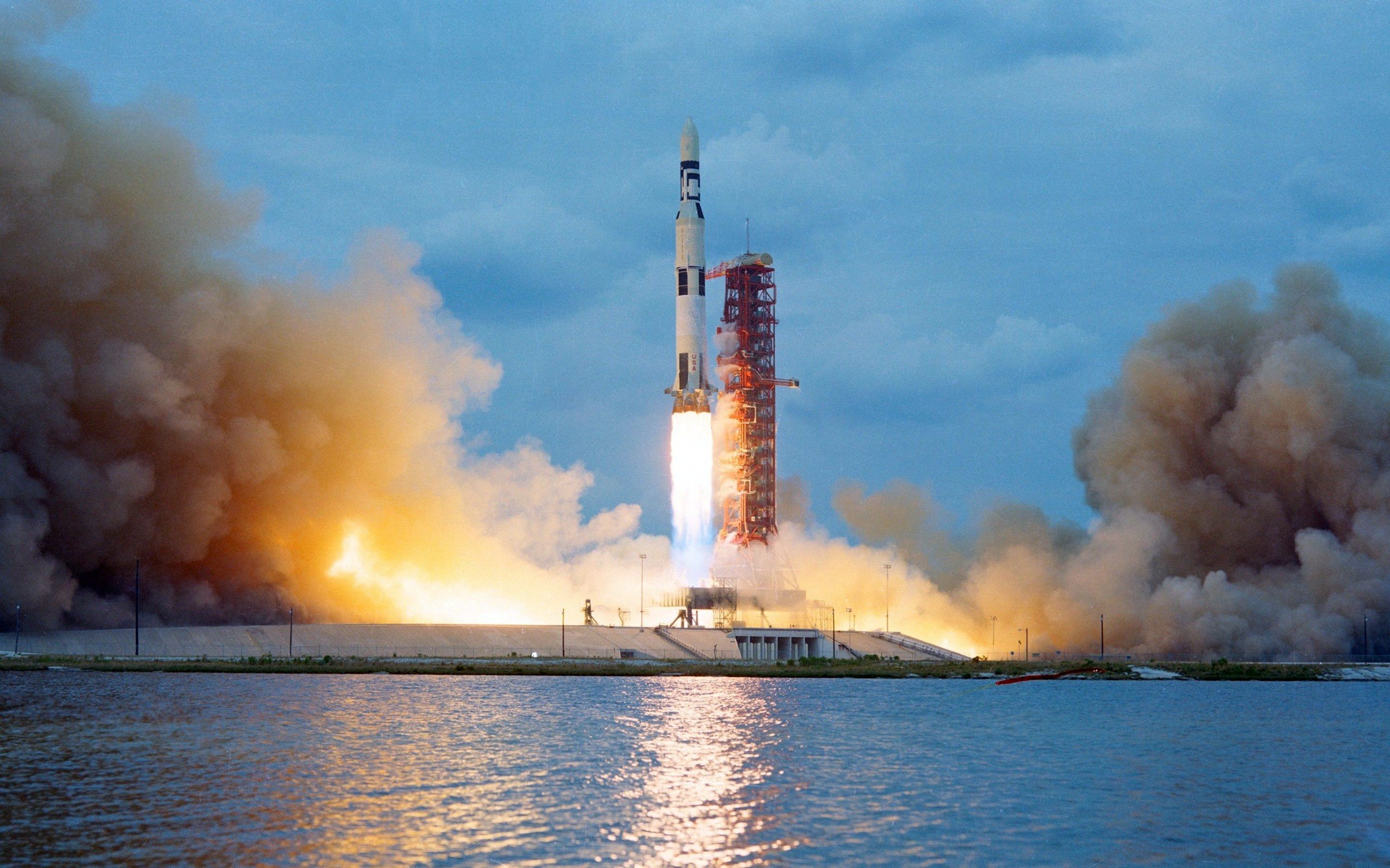 Saturn V Rocket Launch Pads NASA Apollo Scanned Image Wallpapers Saturn V Rocket Launch Pads NASA Apollo Scanned Image Wallpapers