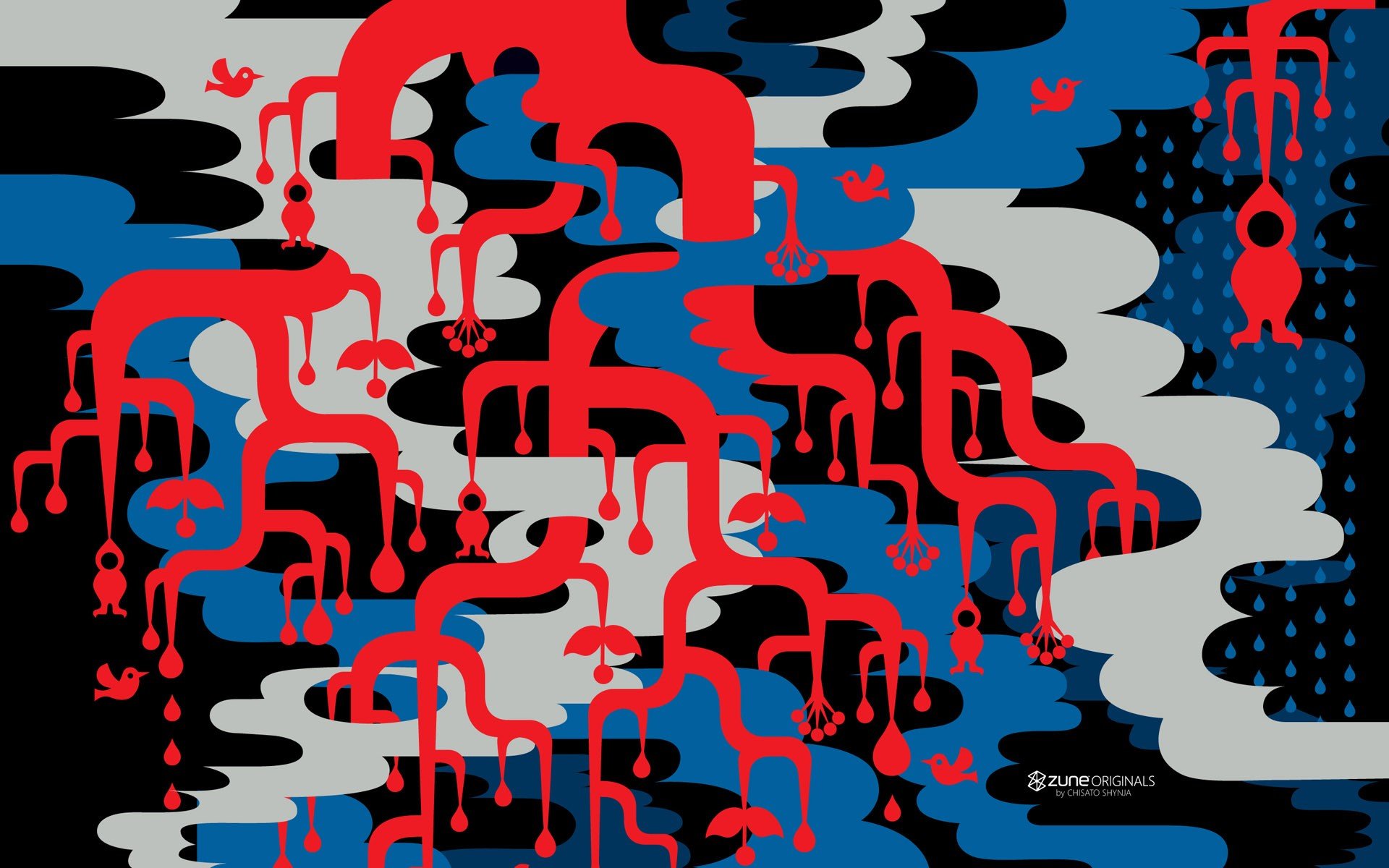 Zune, Microsoft Wallpaper
