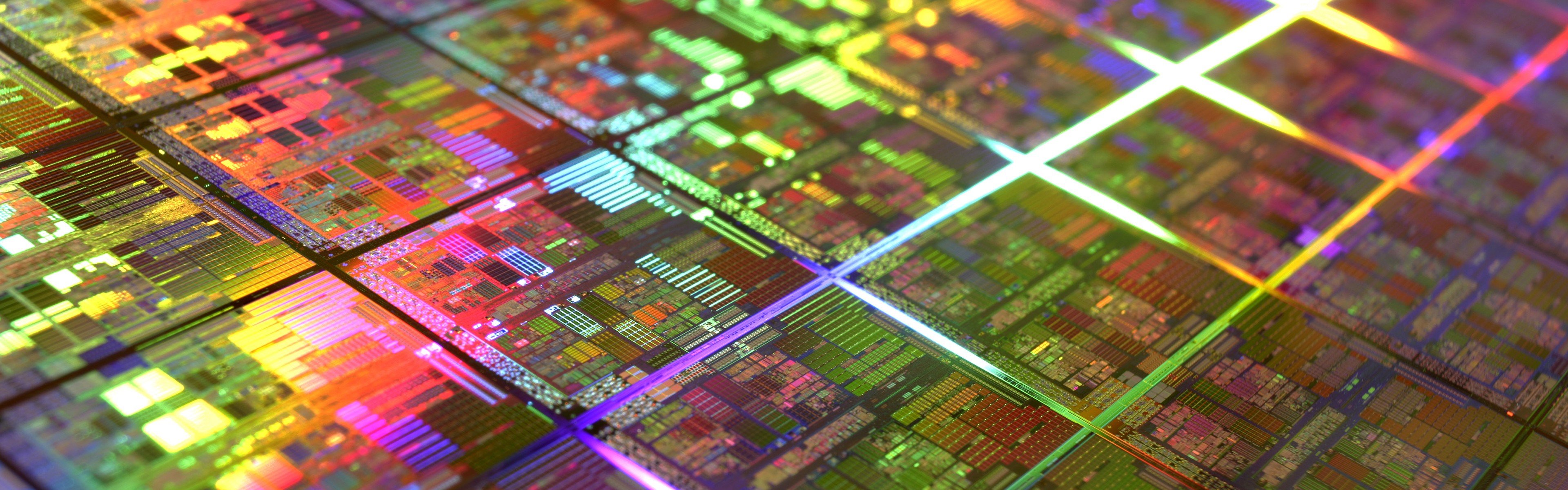 CPU, Technology, Computer, Multiple display Wallpaper