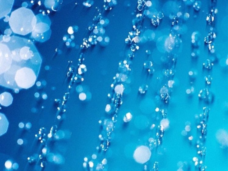 water drops, Lights HD Wallpaper Desktop Background