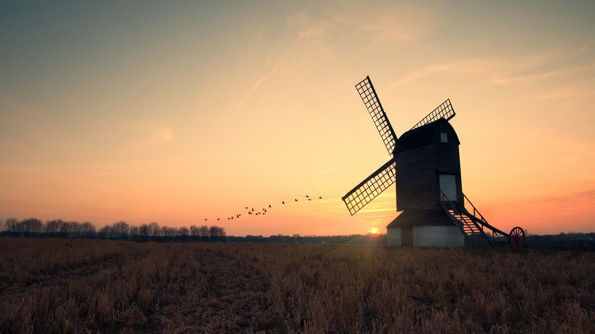 windmills Wallpaper