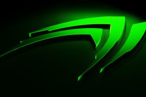 Nvidia, GPUs, Logo, Metal, Technology, Computer
