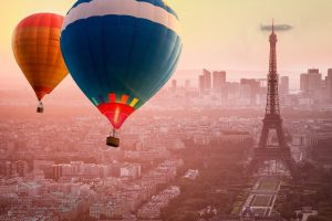 Paris, Hot air balloons