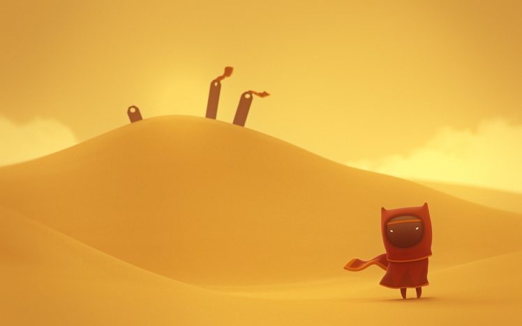 dune, Illustration, Journey (game) HD Wallpaper Desktop Background