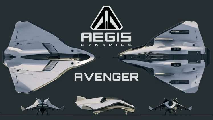 Star Citizen, Spaceship, Avenger, Aegis Dynamics HD Wallpaper Desktop Background