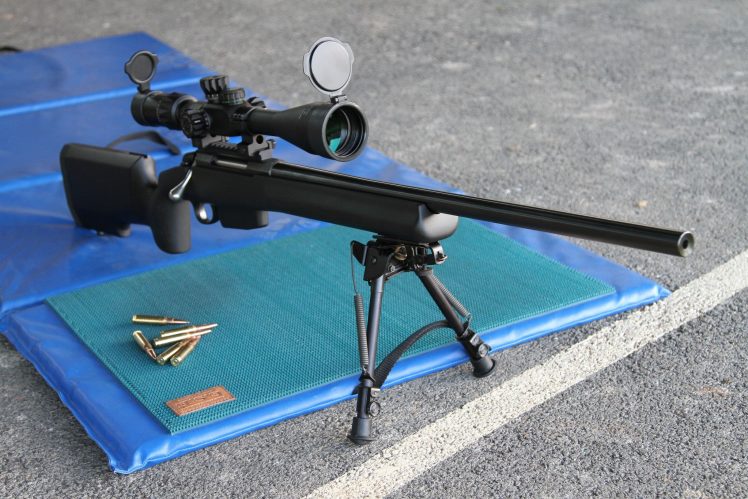 sniper rifle, Gun, Target rifle, 7.62×51 HD Wallpaper Desktop Background