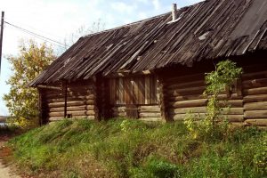 Russia, Village, Fall, House