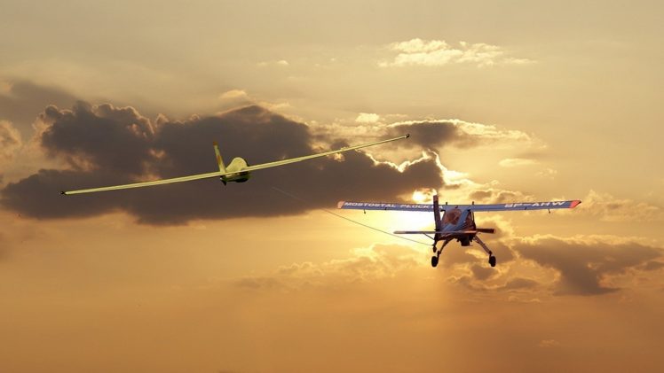 aircraft, Glider HD Wallpaper Desktop Background