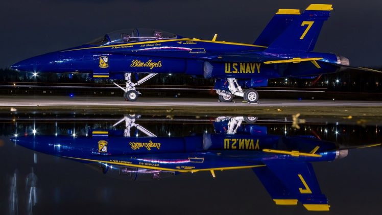 Blue Angels, United States Navy, F A 18B HD Wallpaper Desktop Background