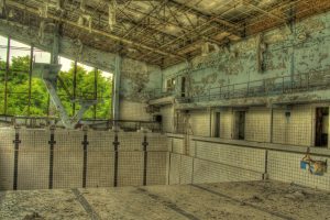 Chernobyl, Pripyat, Swimming pool, Abandoned, Ghost town