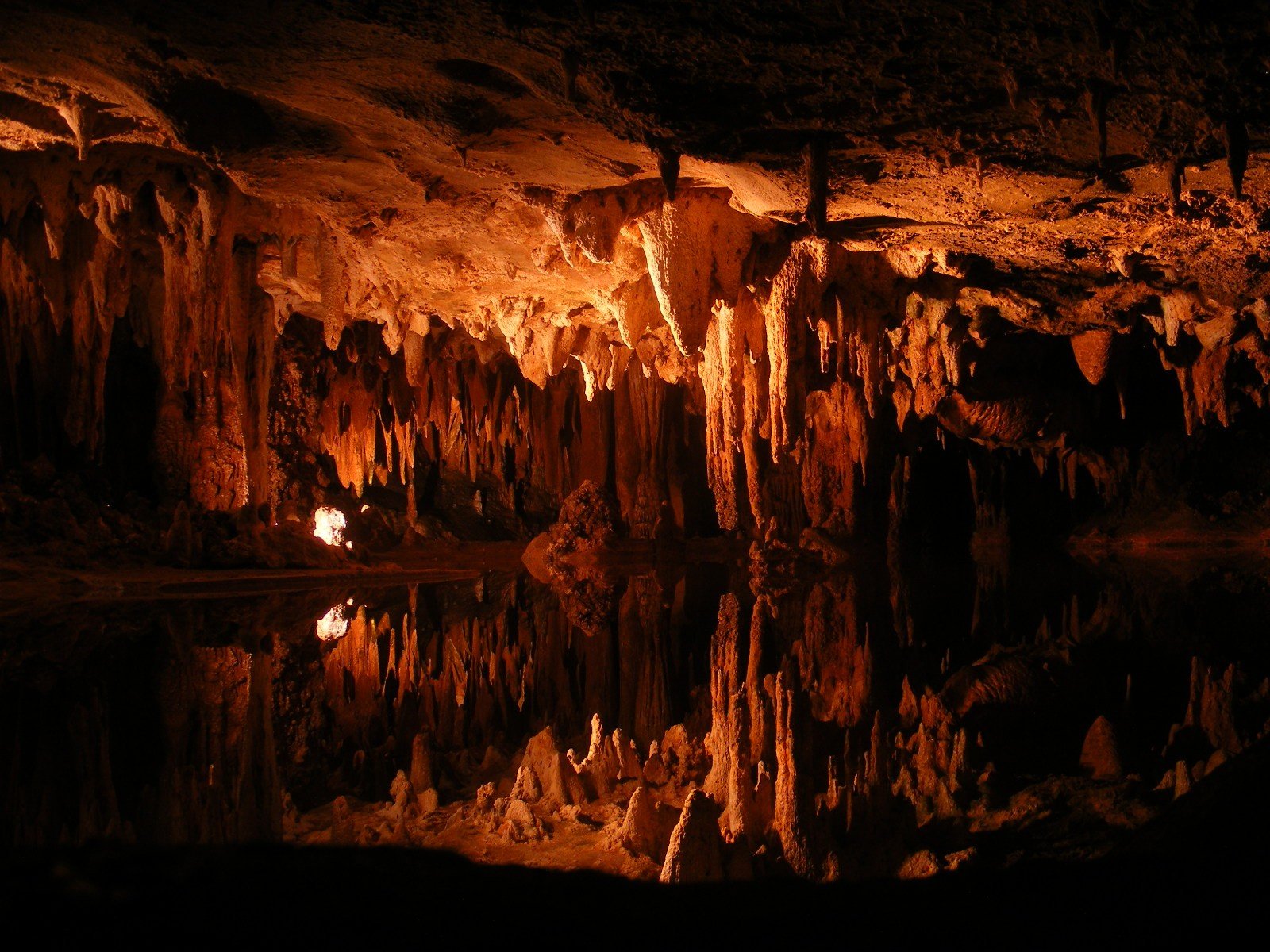 cave, Water Wallpaper