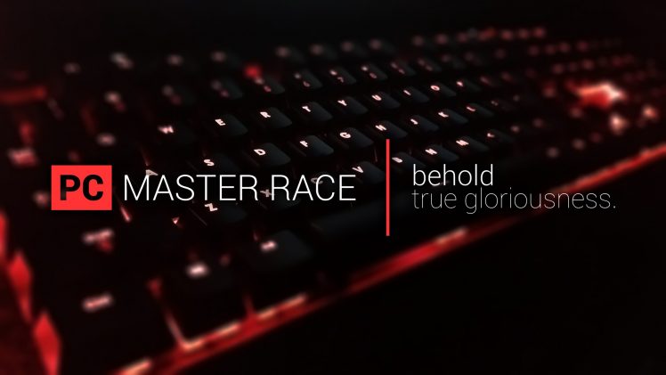Master Race, Computer, Keyboards HD Wallpaper Desktop Background