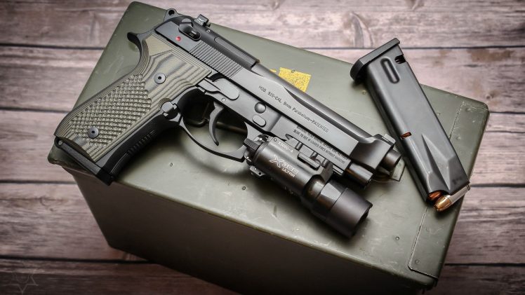 gun, Pistol, Beretta, Beretta 92 HD Wallpaper Desktop Background