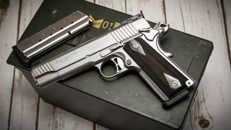 gun, Pistol, SIG Sauer, M1911 HD Wallpaper Desktop Background